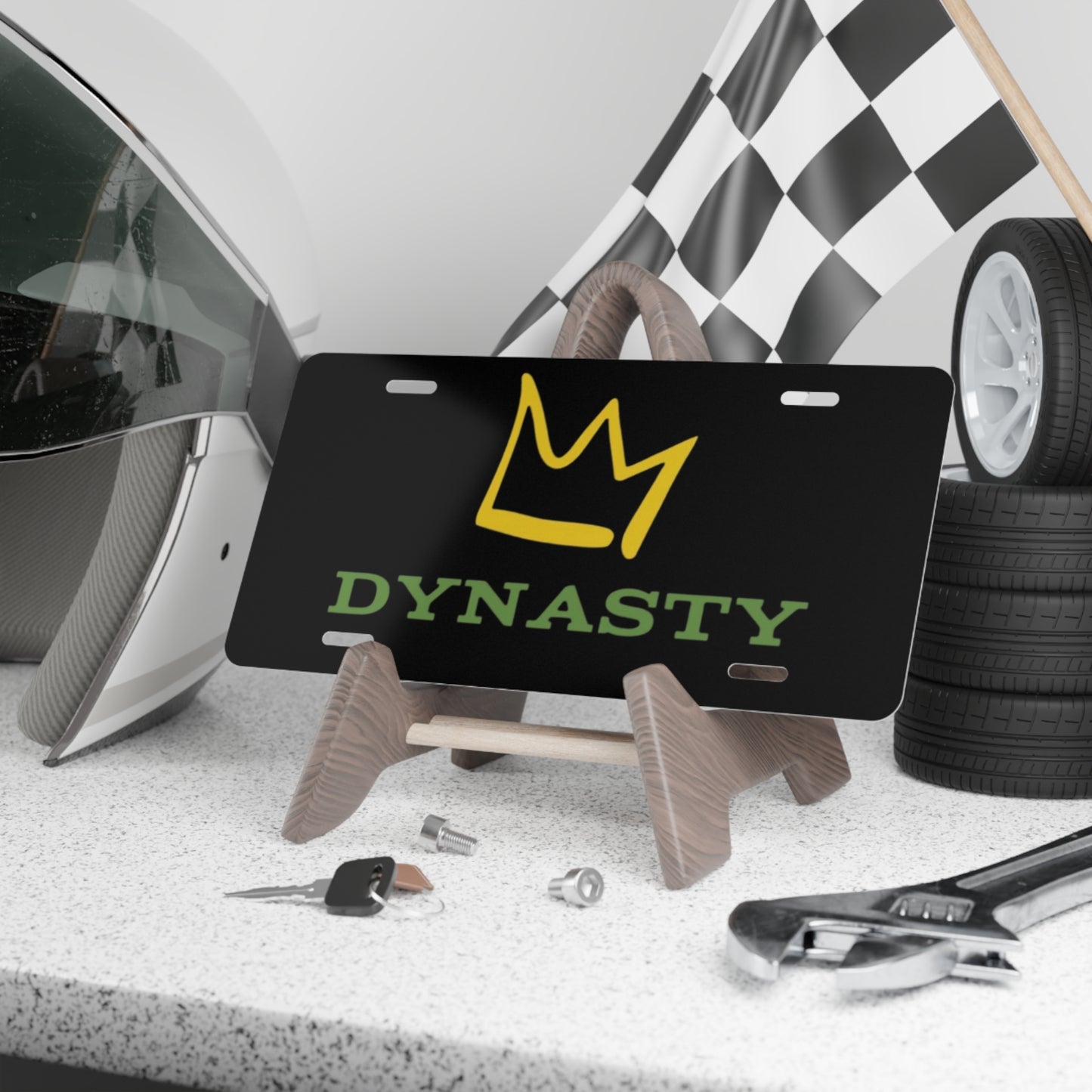 Green Dynasty Vanity Plate