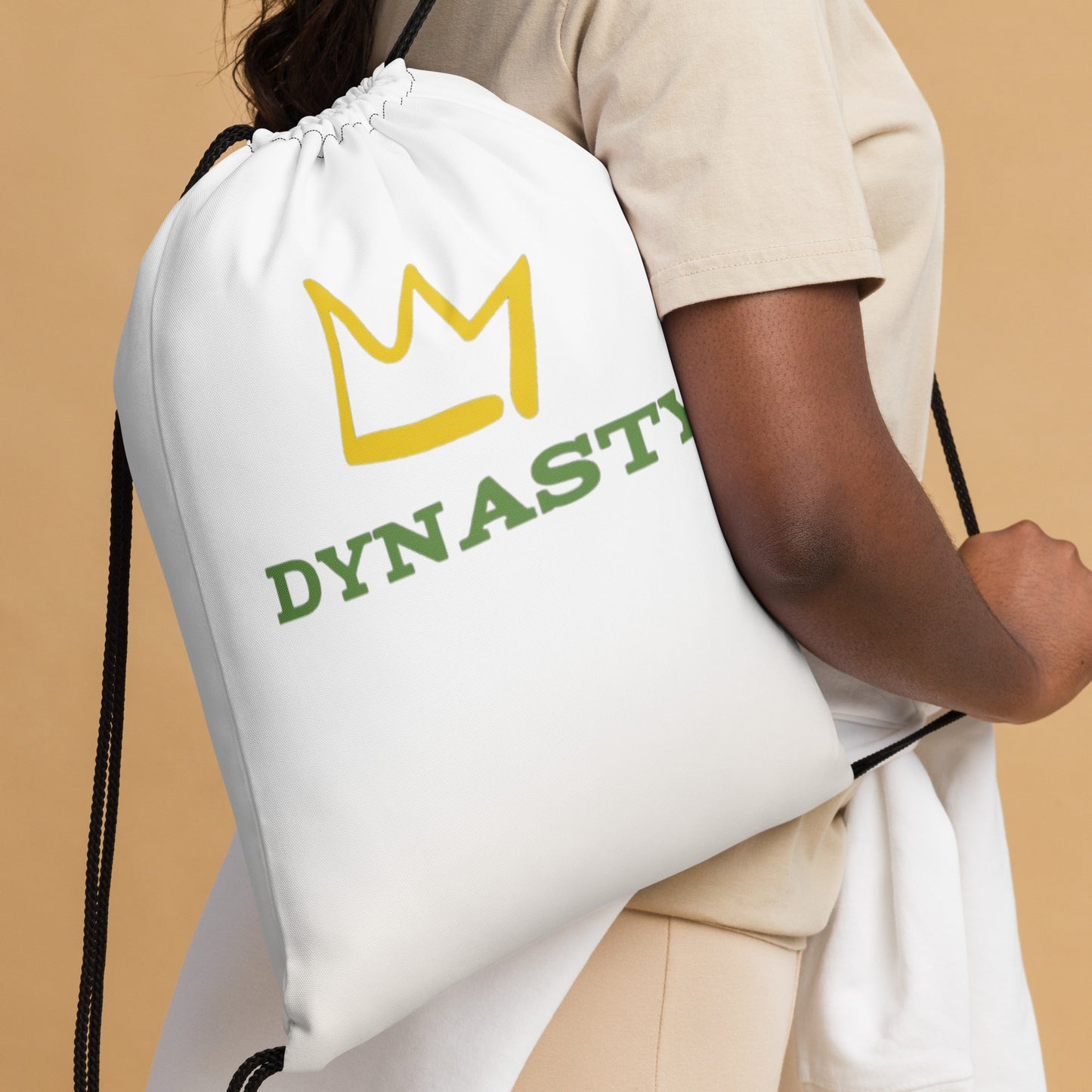Green Dynasty Drawstring bag