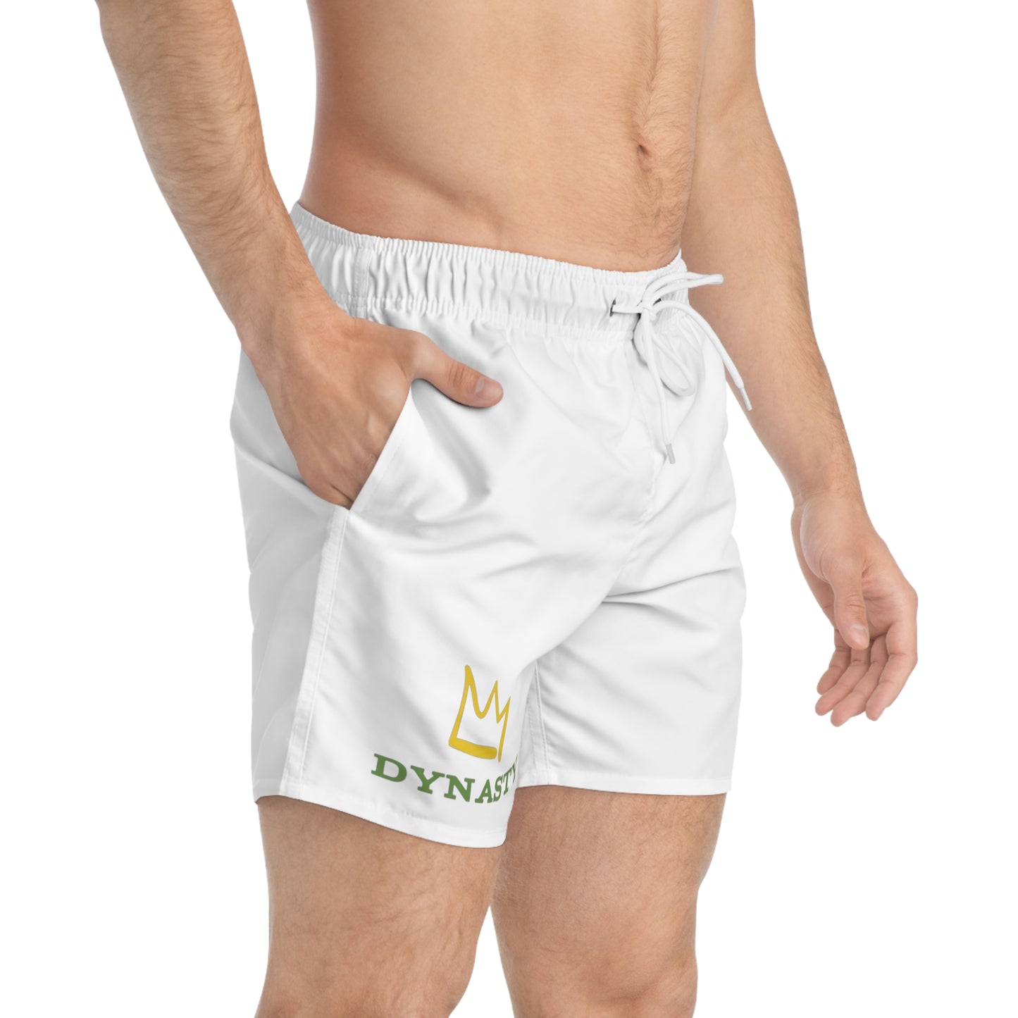 Green Dynasty Swim Trunks