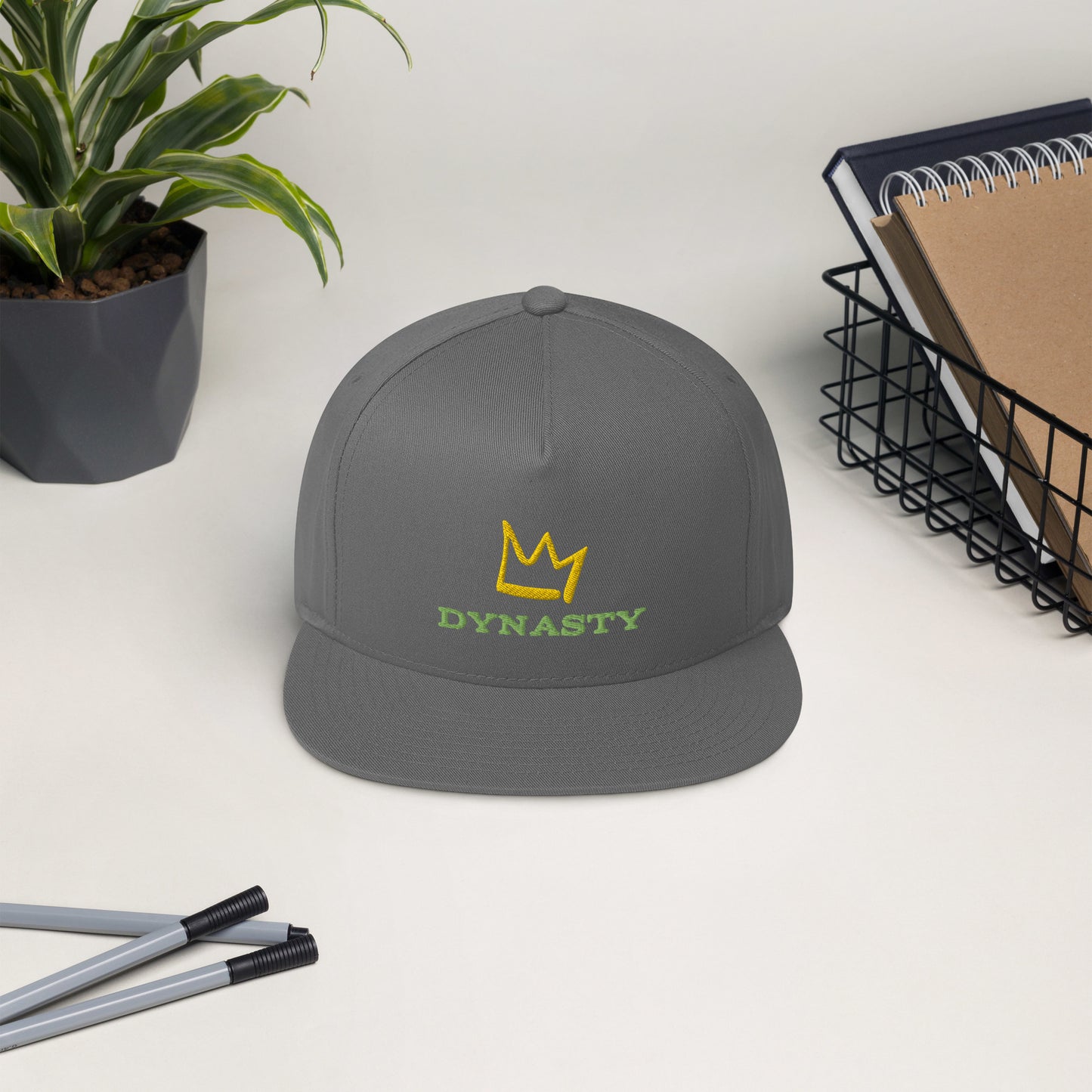 Green Dynasty Flat Bill Cap