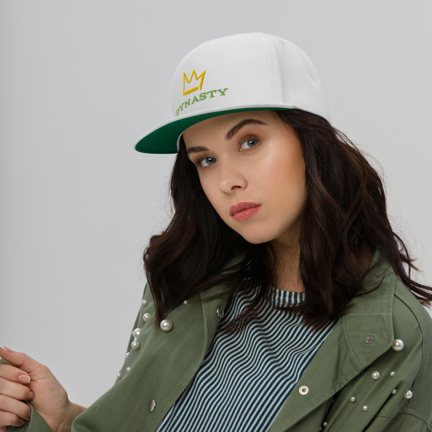 Green Dynasty Flat Bill Cap
